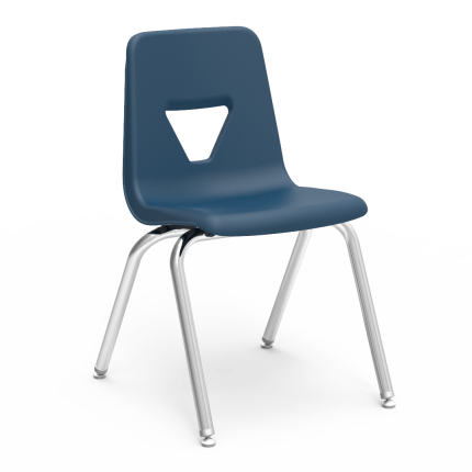 2000 Series Stacking Chair: Durable tubular steel frame and polypropylene shell. Stackable up to 8 high for easy storage and versatility.