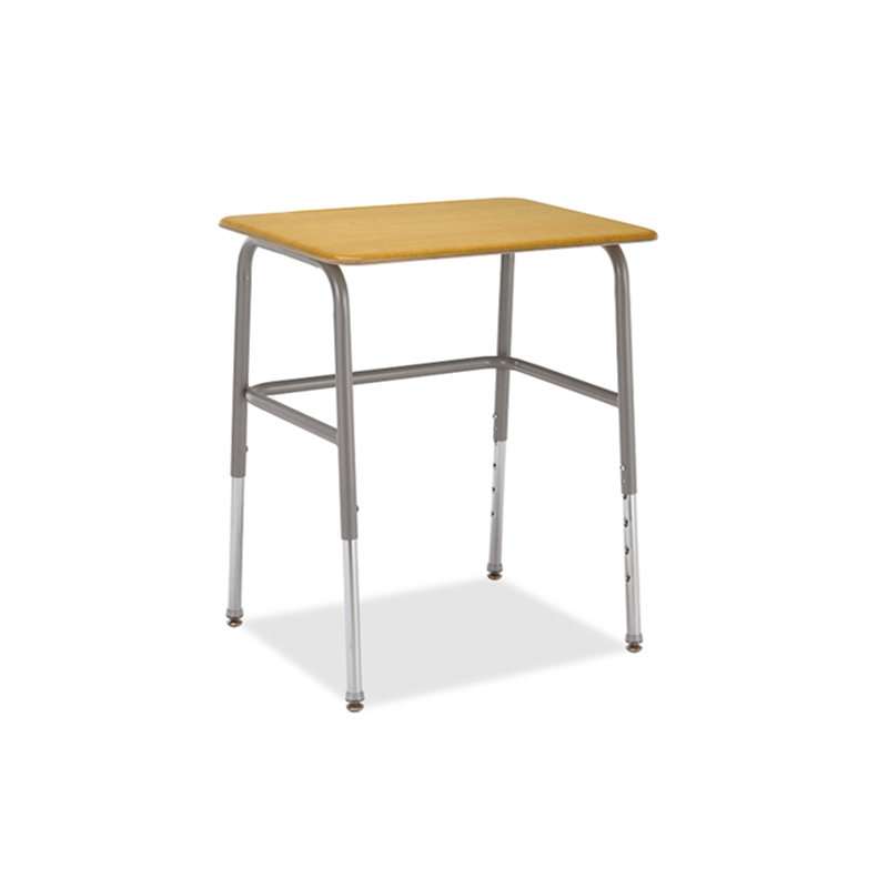 Rocky Mountain Sr. Plastic/4-Leg Student Desk - Plastic Top: A sturdy and durable desk designed for student use in classrooms