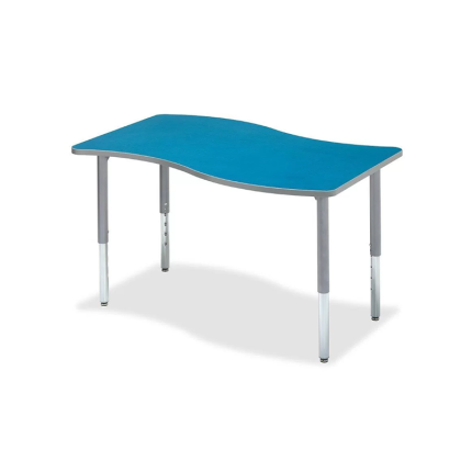 30”x54” Ogee Breeze Table - Elegant and functional table for various settings, such as offices, classrooms, and meeting rooms