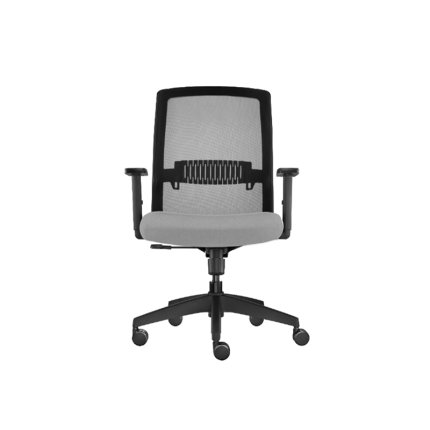 Eighty Two Midback Task Chair in Mixtape color, featuring adjustable lumbar support and synchro-tilt mechanism.