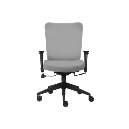 Inertia Upholstered Task Chair - Midback: Versatile and ergonomic seating solution for modern workplaces.