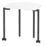 A sleek and sturdy workstation ideal for modern offices and educational environments.