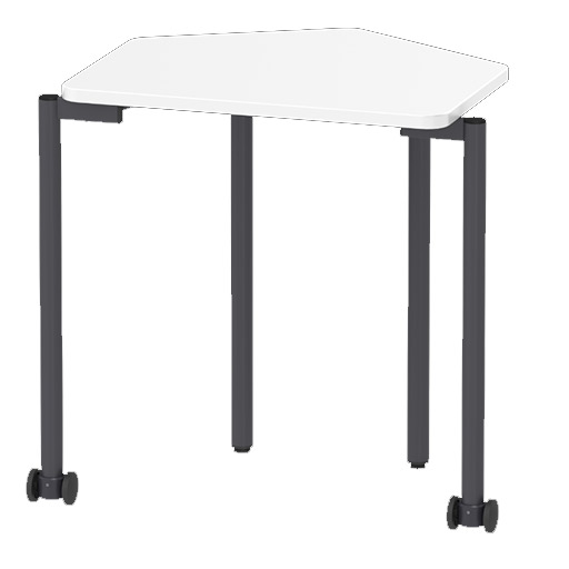 A sleek and sturdy workstation ideal for modern offices and educational environments.