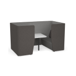 Motion Meeting - A 4-seater booth providing privacy and comfort for focused collaboration.