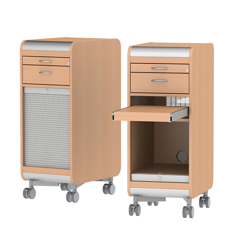 Teacher Caddy - Beech Teacher Change Caddy - A versatile storage and workspace solution for classrooms, enhancing organization and collaboration.