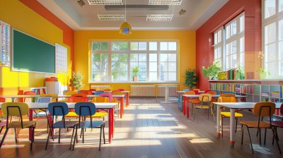 color psychology, classroom furniture